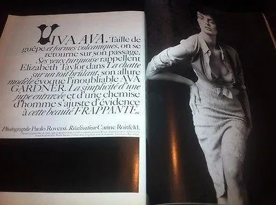 VOGUE Paris Magazine March 2004 KATE MOSS Daria Werbowy GISELE BUNDCHEN Madonna