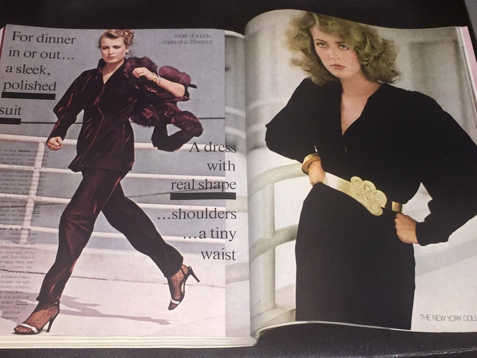 VOGUE US Magazine 1978 ROSIE VELA Rosemary McGrotha LISA RYALL Jerry Hall AVEDON