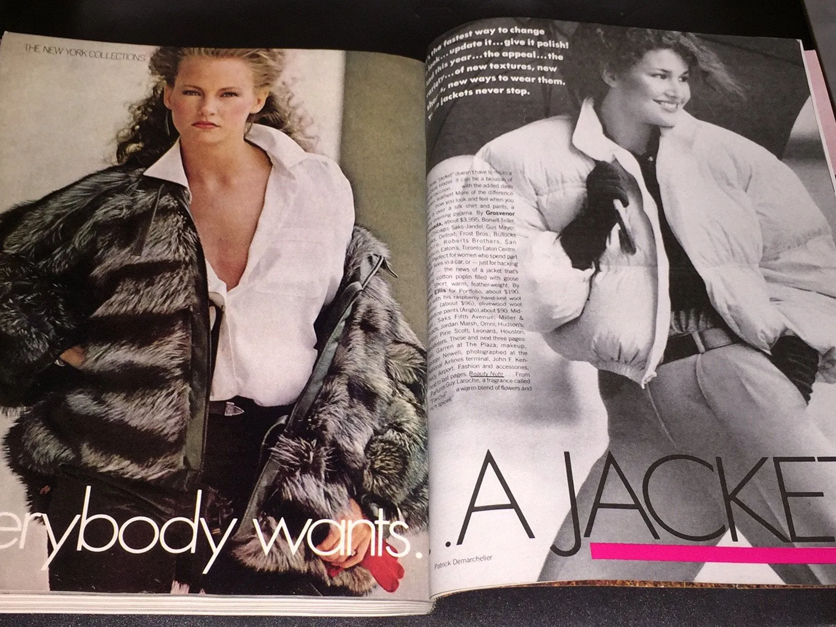 VOGUE US Magazine 1978 ROSIE VELA Rosemary McGrotha LISA RYALL Jerry Hall AVEDON