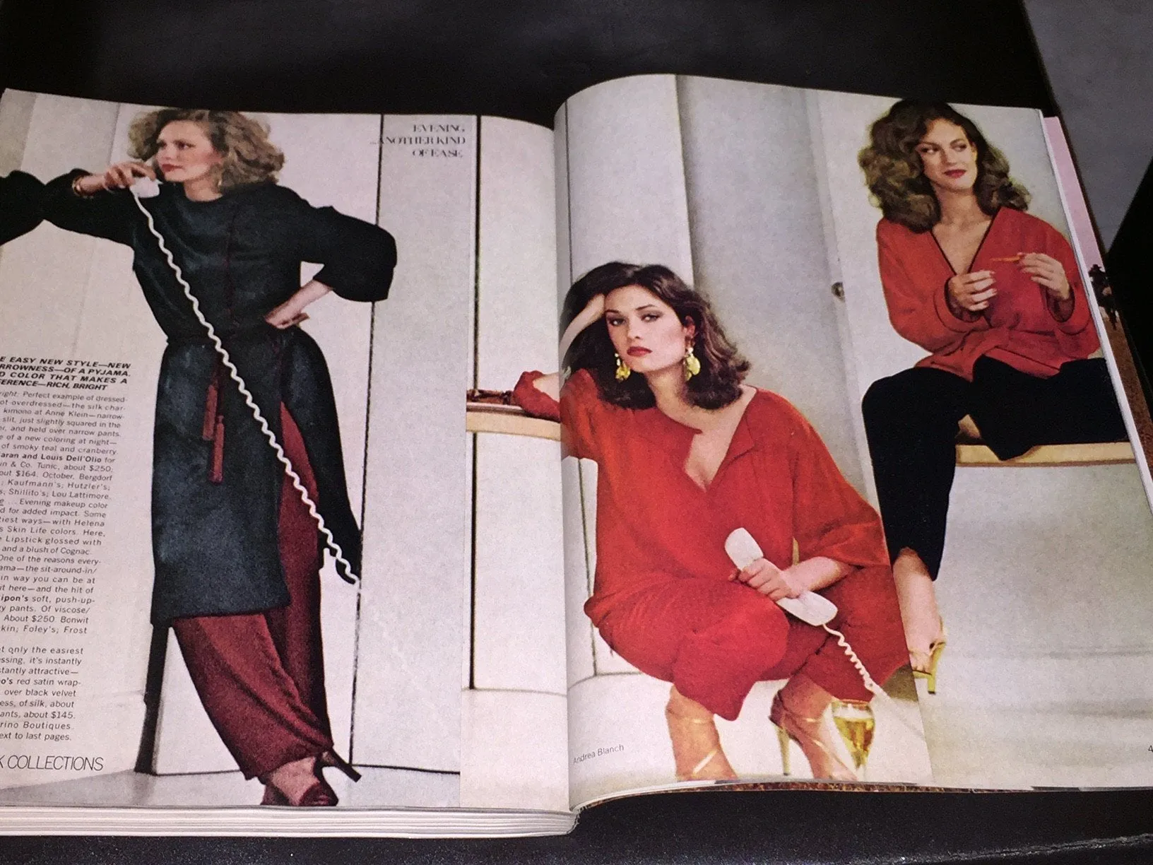 VOGUE US Magazine 1978 ROSIE VELA Rosemary McGrotha LISA RYALL Jerry Hall AVEDON
