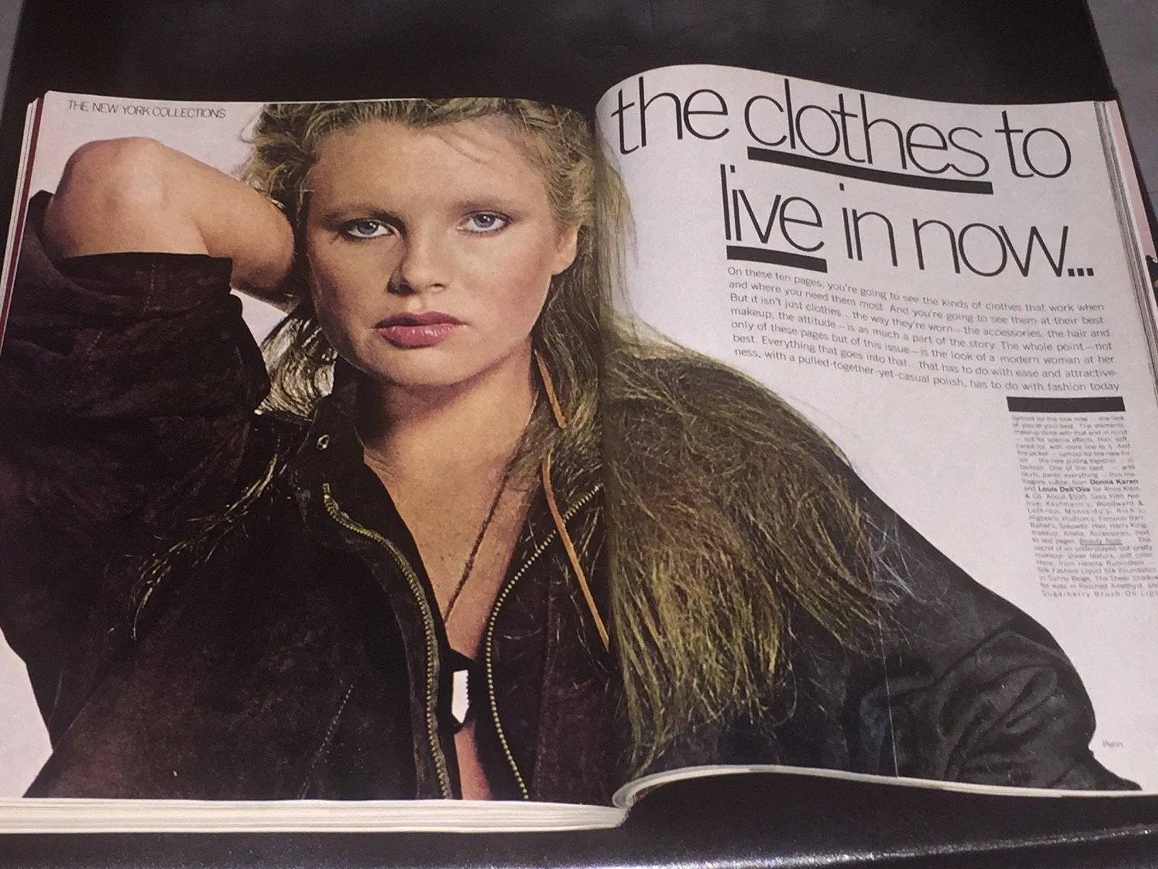 VOGUE US Magazine 1978 ROSIE VELA Rosemary McGrotha LISA RYALL Jerry Hall AVEDON