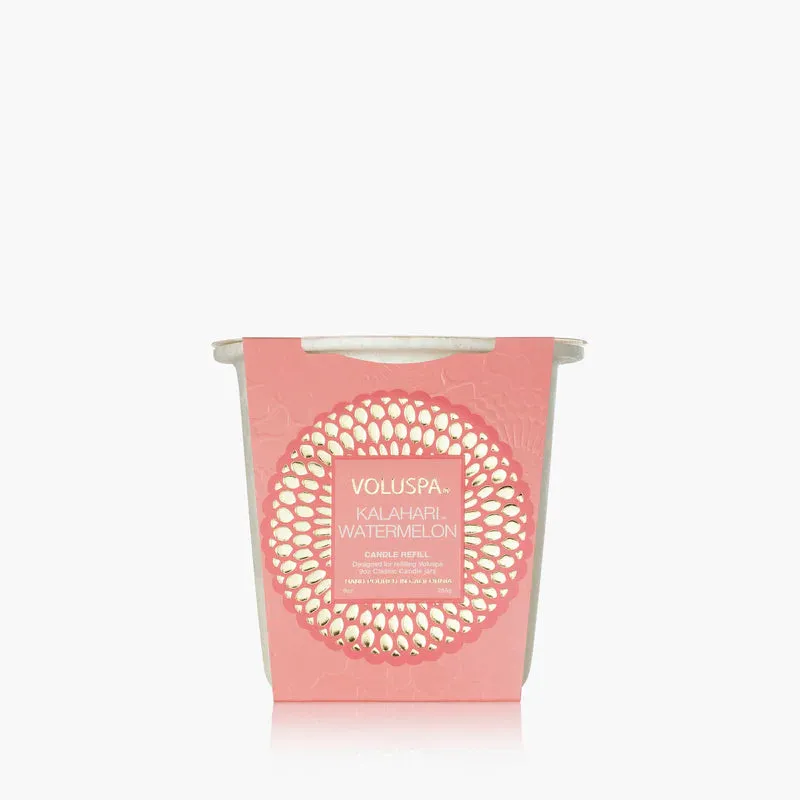Voluspa Kalahari Watermelon Classic Candle Refill~9oz