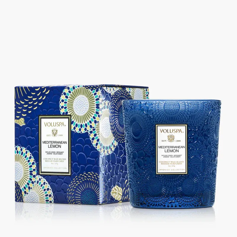 Voluspa Mediterranean Lemon Classic Candle ~ 9oz