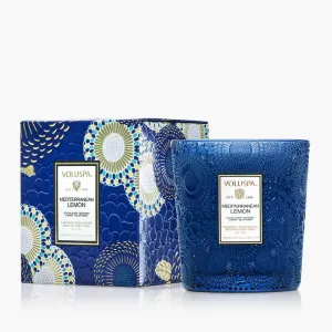 Voluspa Mediterranean Lemon Classic Candle ~ 9oz