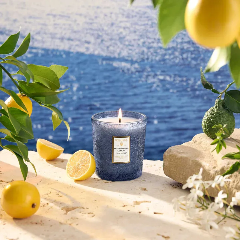 Voluspa Mediterranean Lemon Classic Candle ~ 9oz