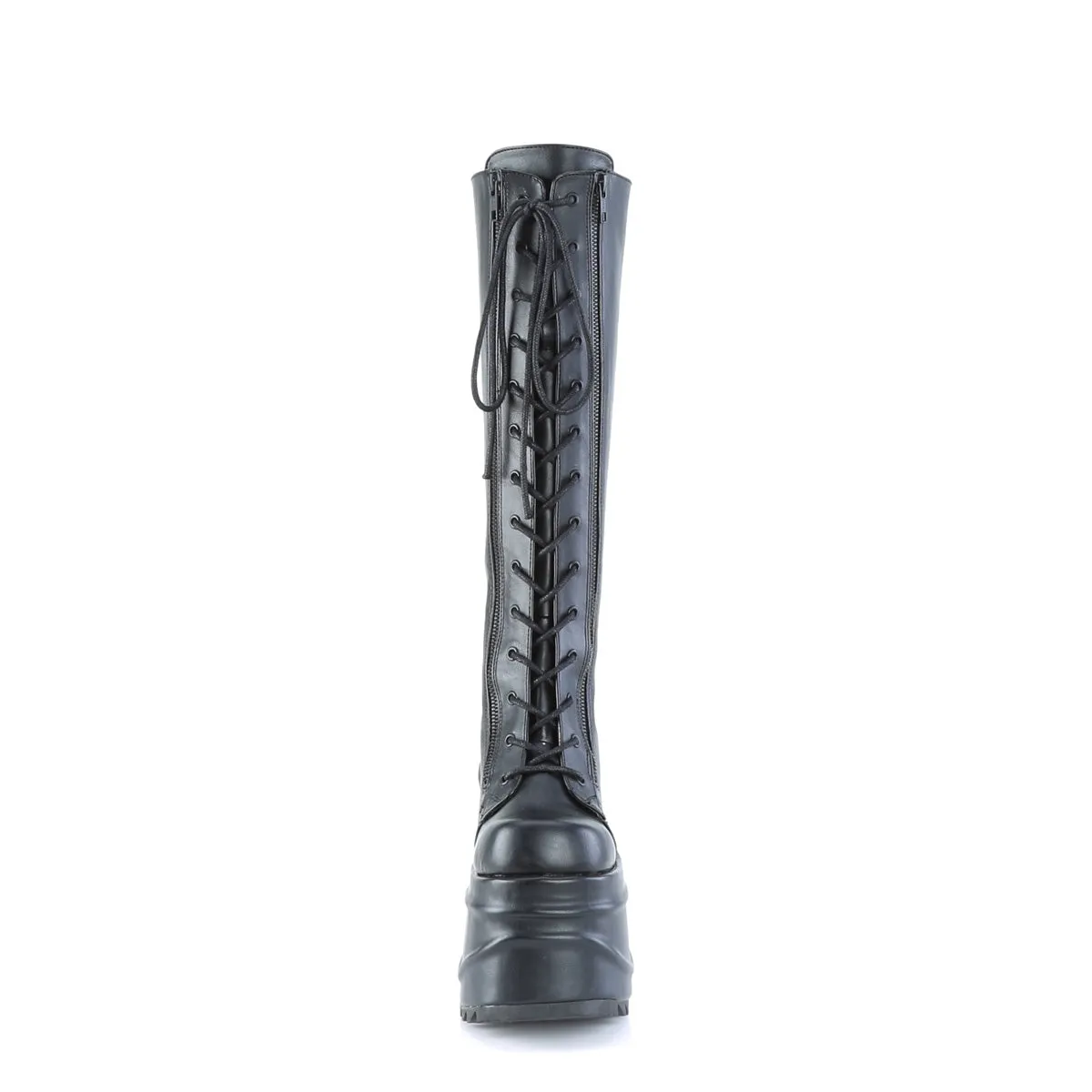 WAVE-200  Black Vegan Leather
