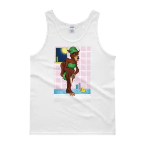 Werewolf Shaving in the Shower Tank Top