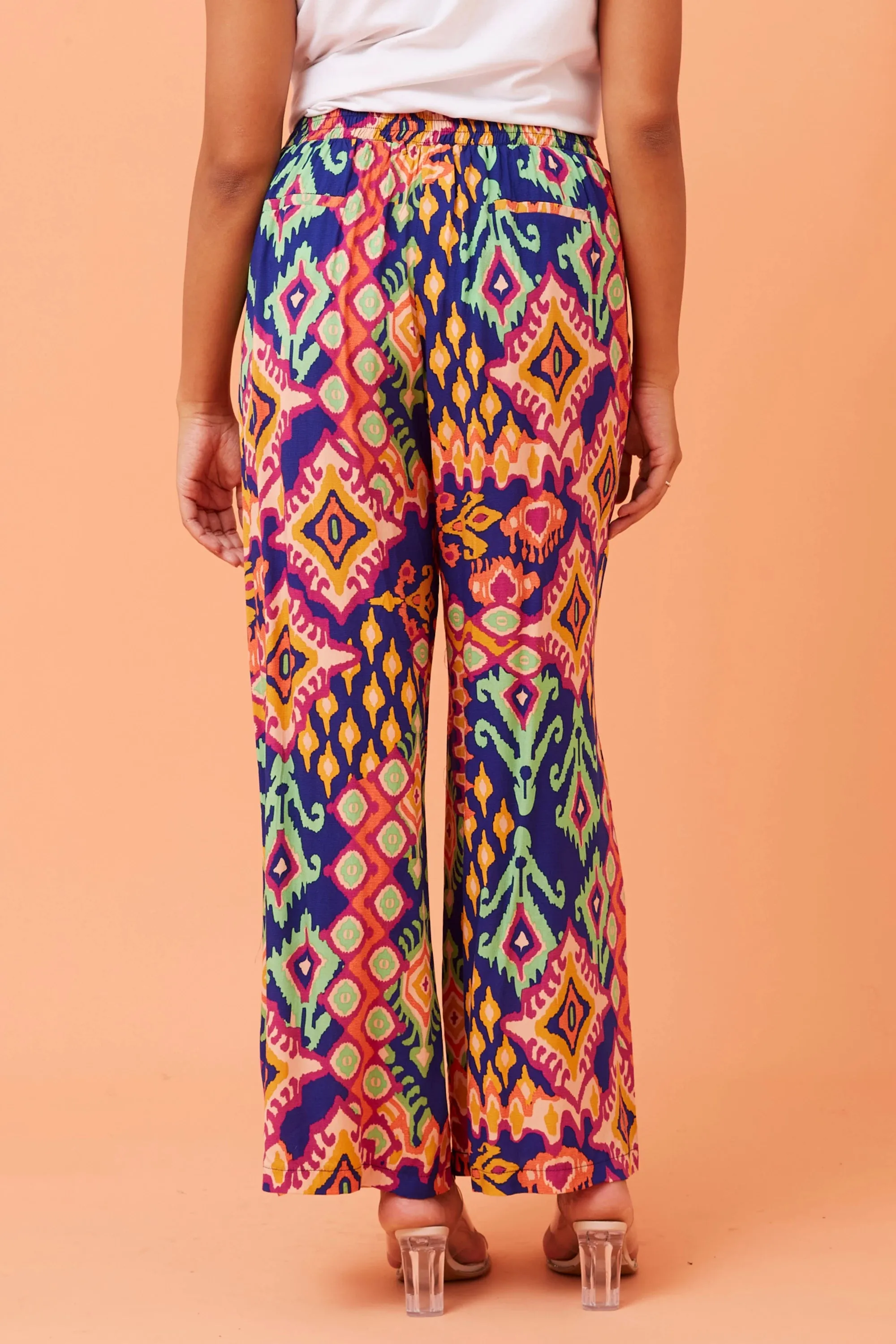 wide leg pant side pocket (p518175)