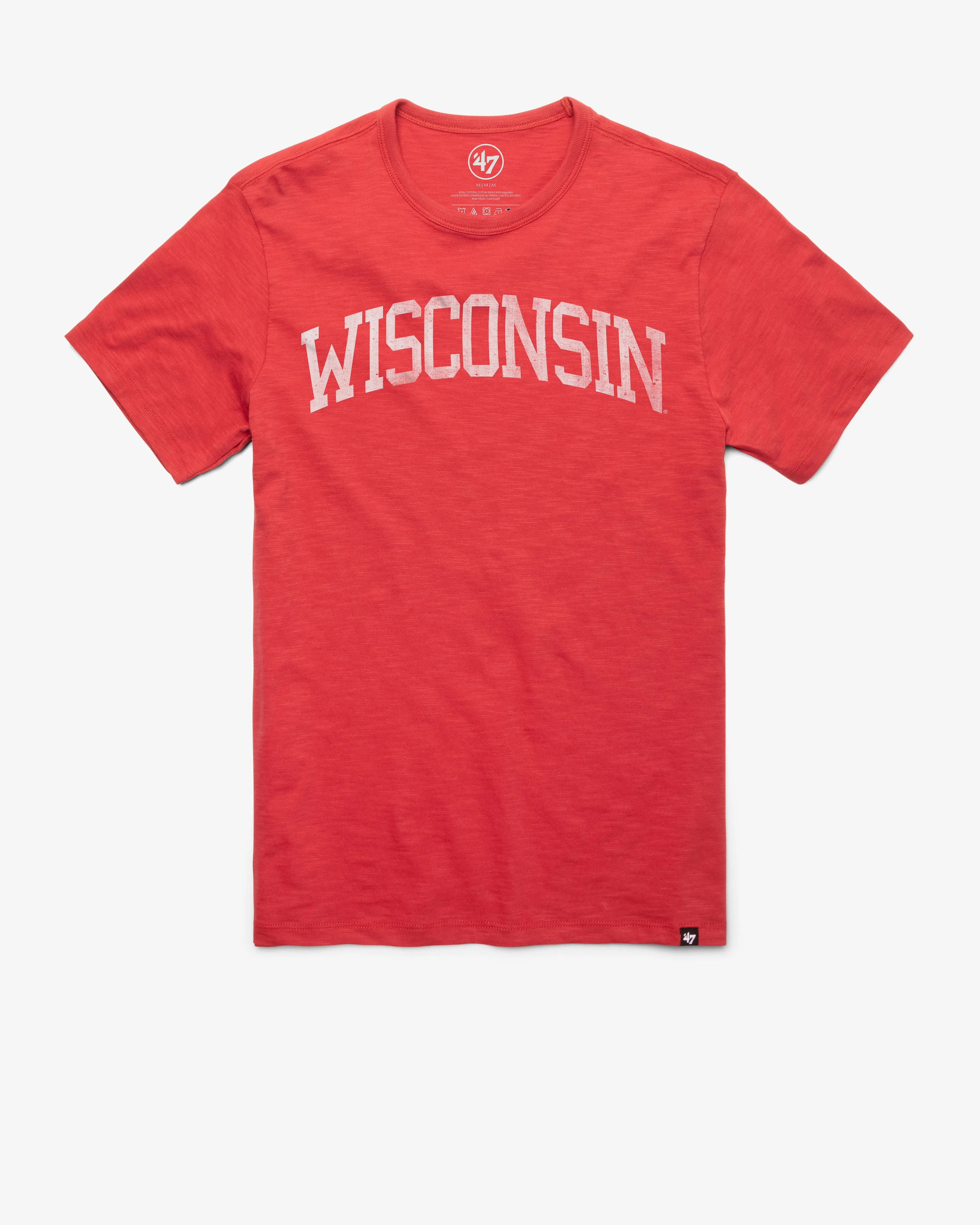 WISCONSIN BADGERS CLASSIC BLOCK '47 SCRUM TEE