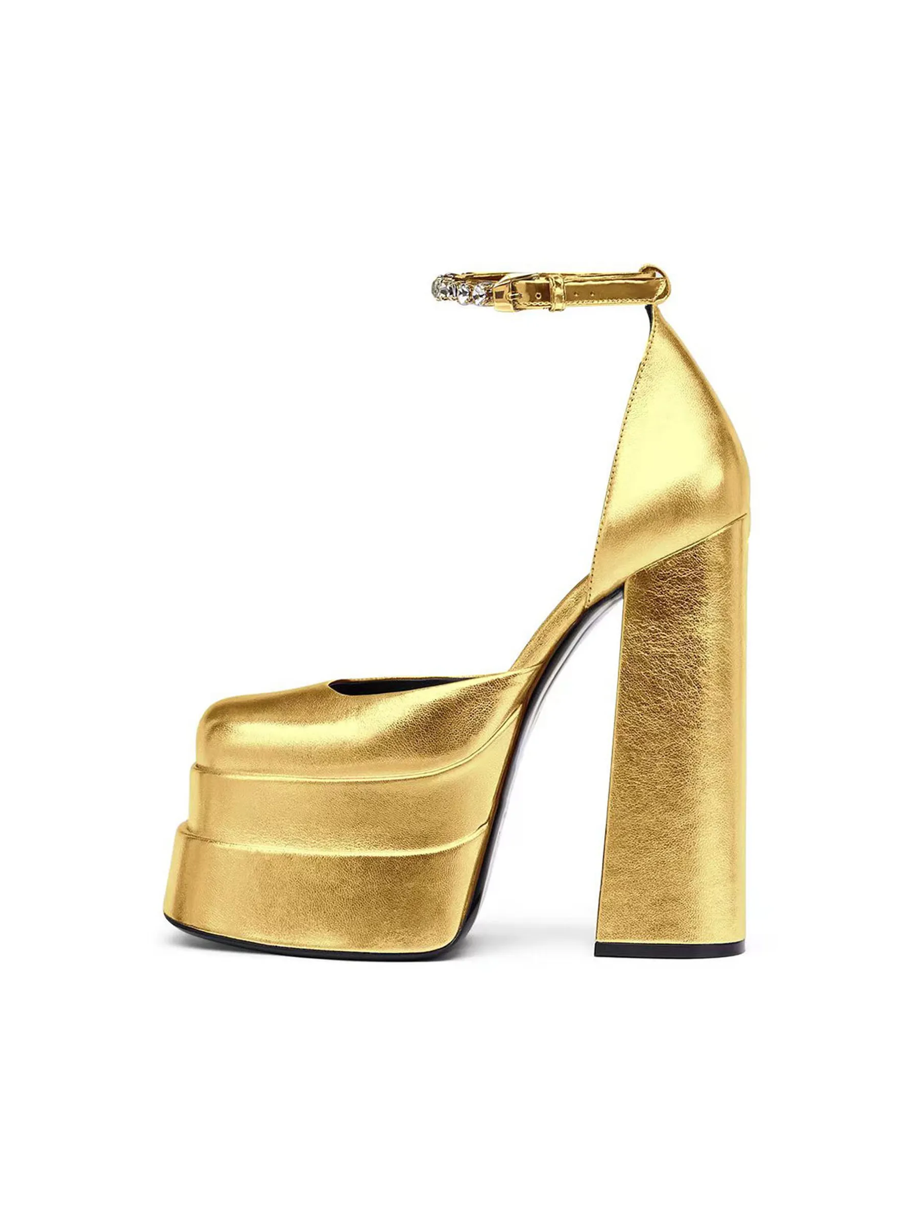 Womens Platform Wedding Shoes High Heel Party Evening Sandals