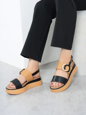 Womens "ROSALIND" Casual Buckled Sandals