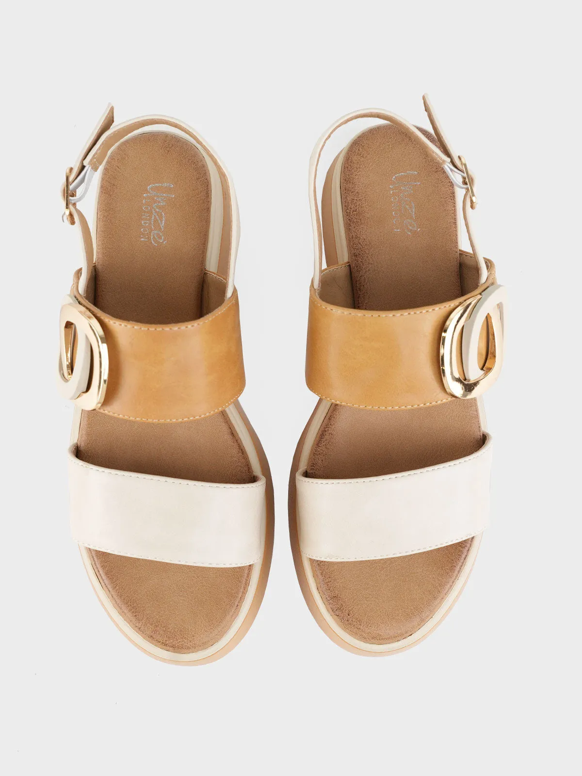 Womens "ROSALIND" Casual Buckled Sandals
