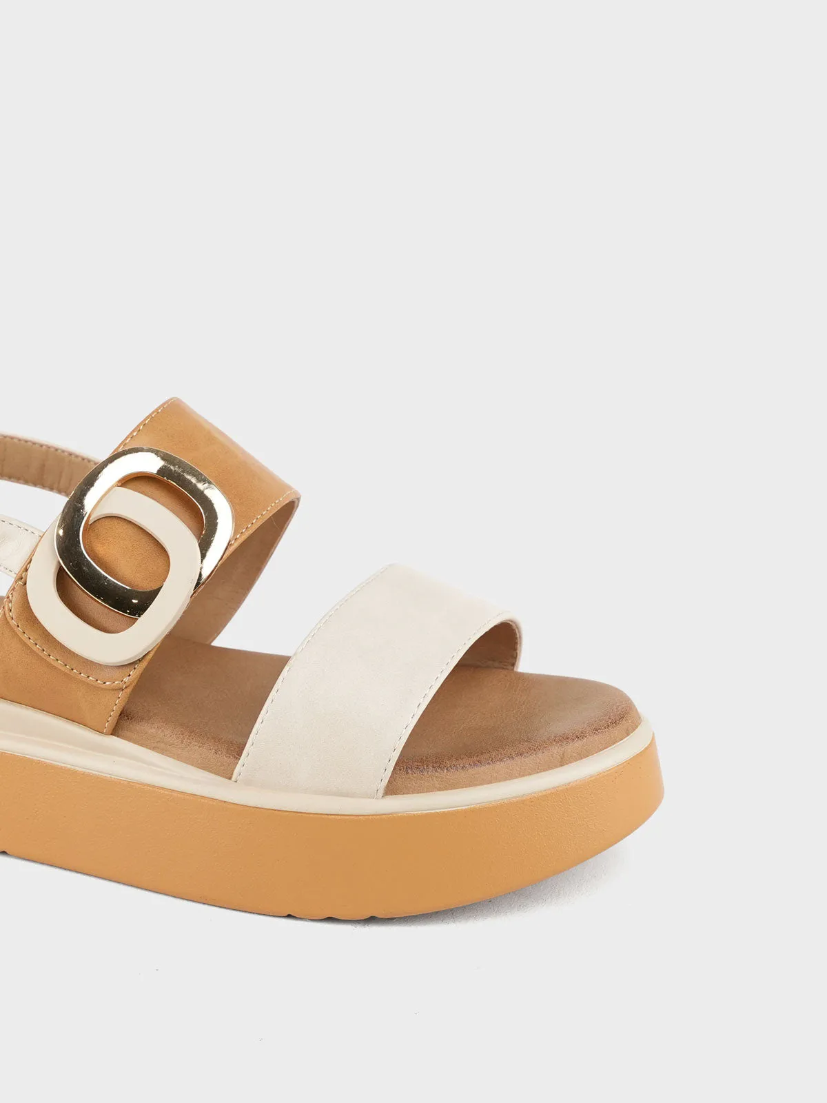 Womens "ROSALIND" Casual Buckled Sandals