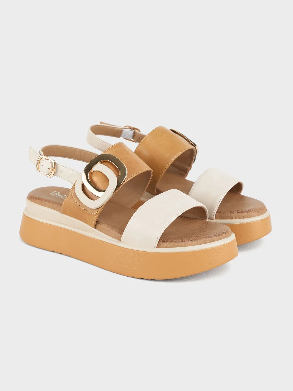 Womens "ROSALIND" Casual Buckled Sandals
