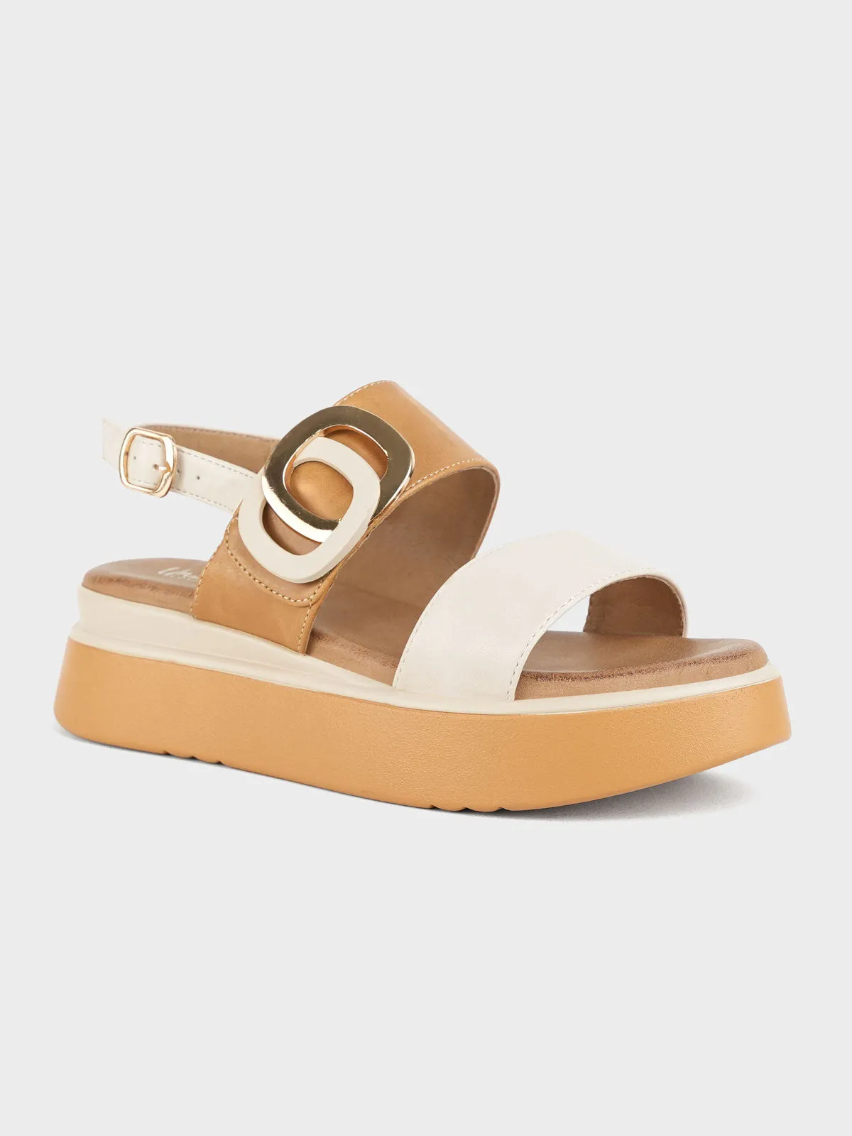 Womens "ROSALIND" Casual Buckled Sandals