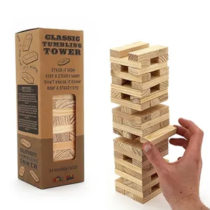 Wooden Tumbling Tower