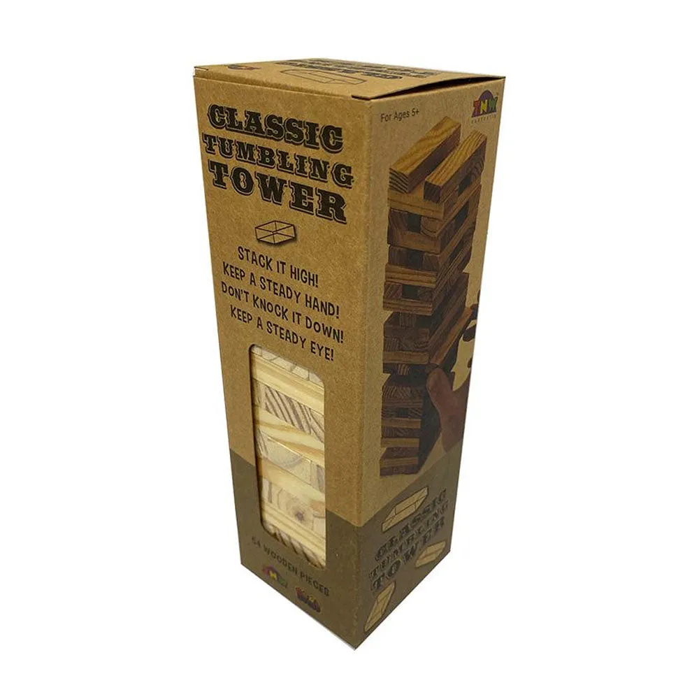 Wooden Tumbling Tower