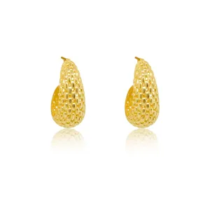 Yellow Gold Chunky Huggie Earrings *ONLINE EXCLUSIVE*