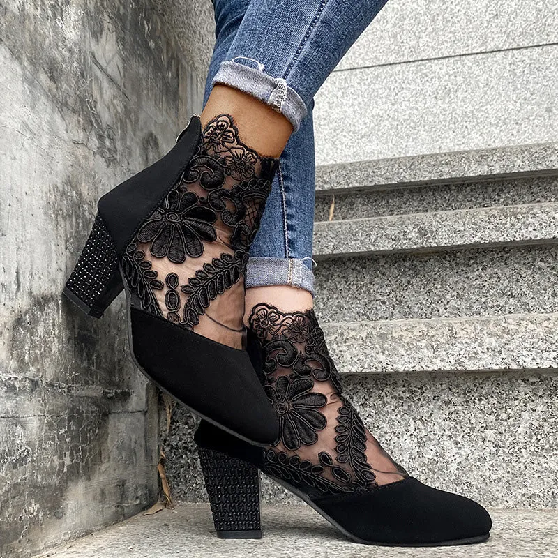Zaylor™ - Lace Embellished Sandals