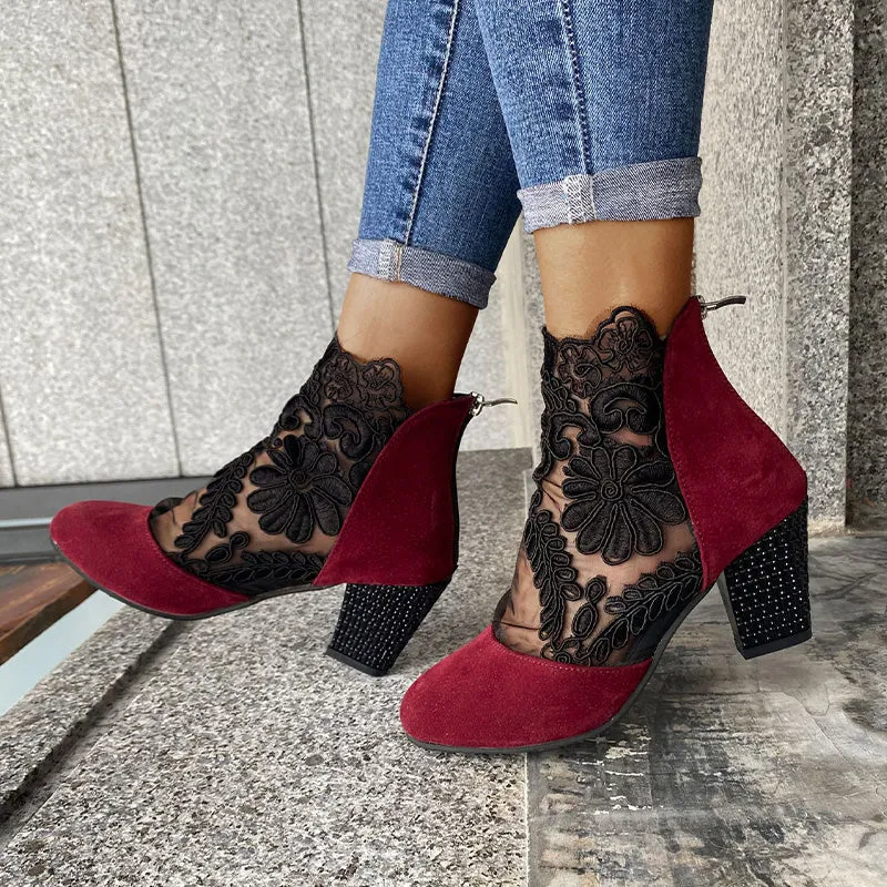 Zaylor™ - Lace Embellished Sandals