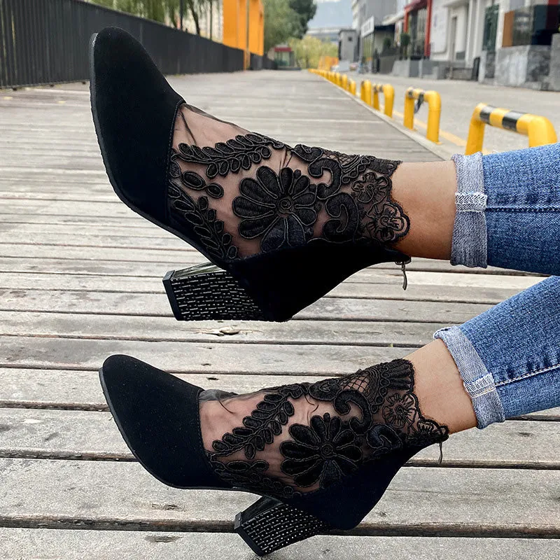 Zaylor™ - Lace Embellished Sandals