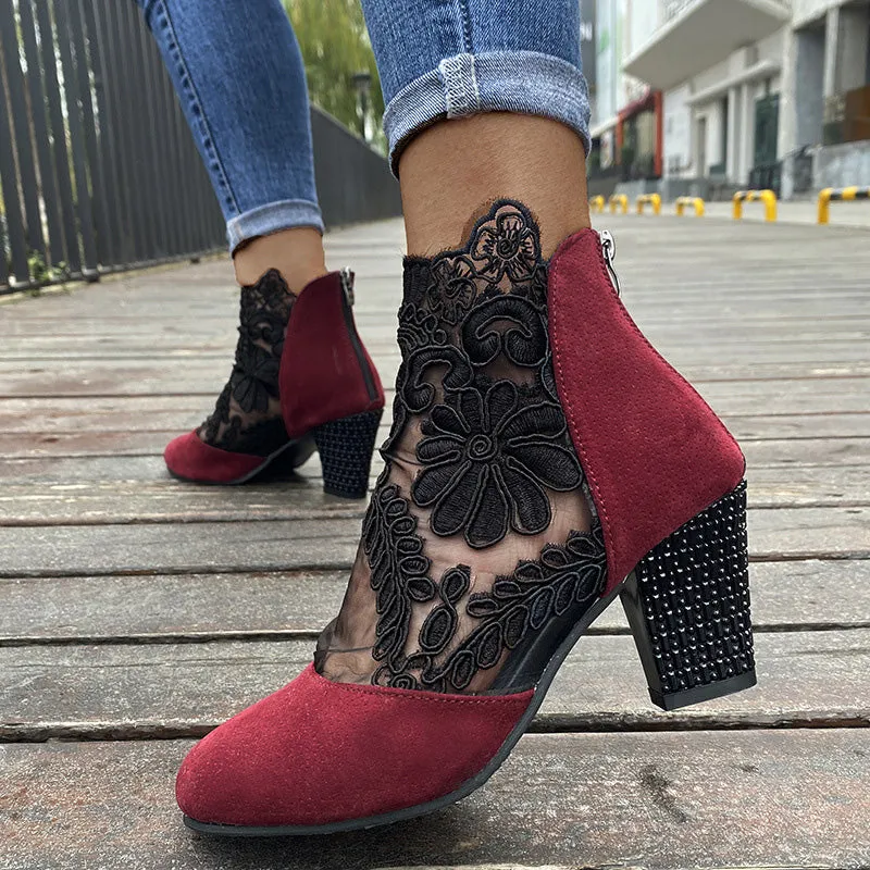 Zaylor™ - Lace Embellished Sandals